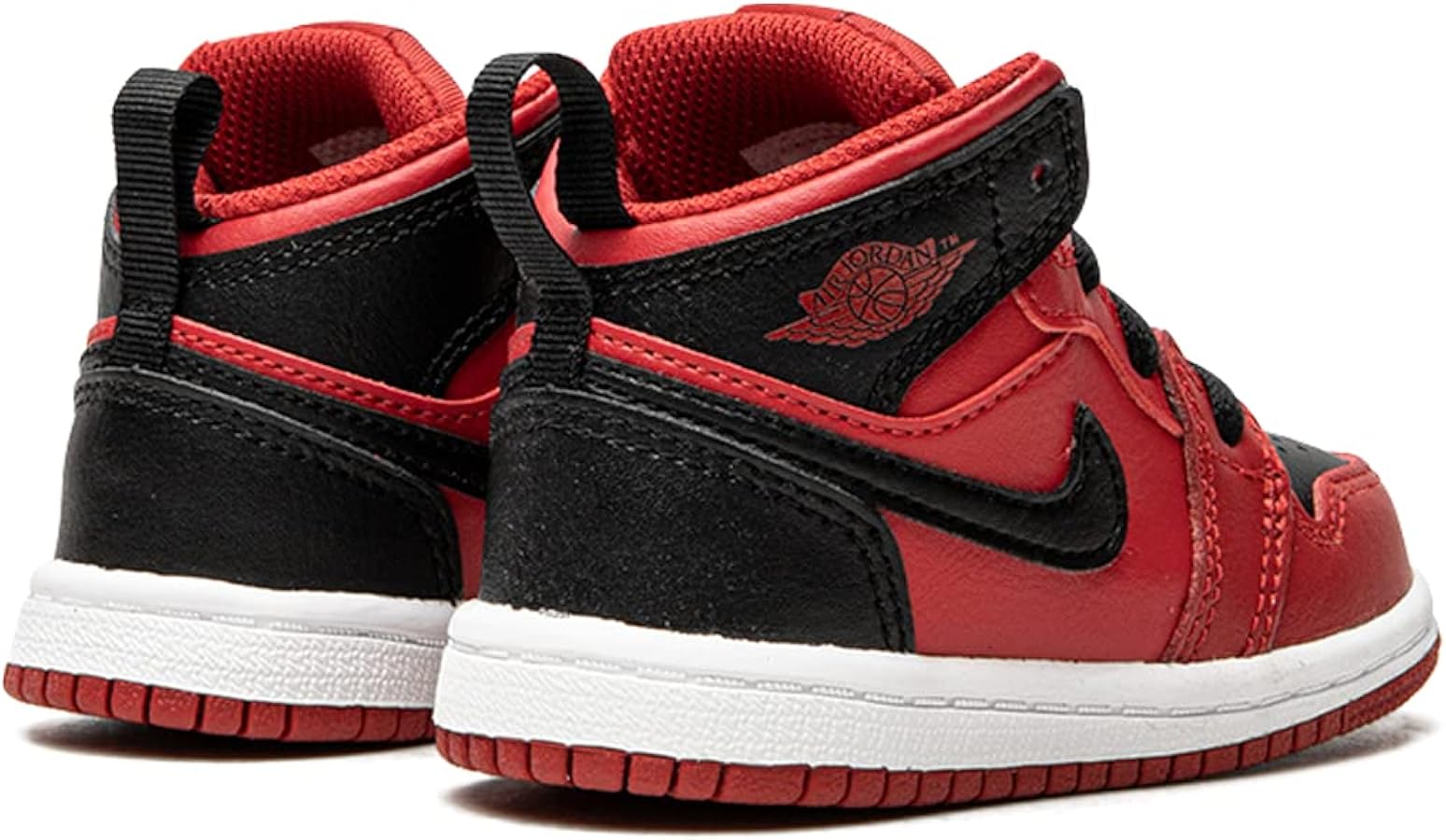 Amazon.com | Jordan Toddler 1 Mid (TD) 640735 660 Gym Red - Size
